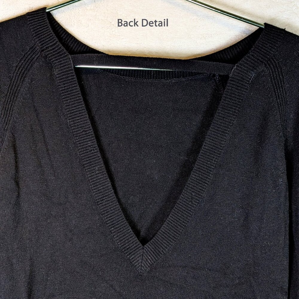 Black Lululemon Summer-weight Low Back sweater Size 6